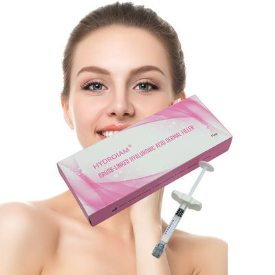 Os enchimentos injetáveis do bordo multam 2ml enchimento cutâneo injetável ácido hialurónico