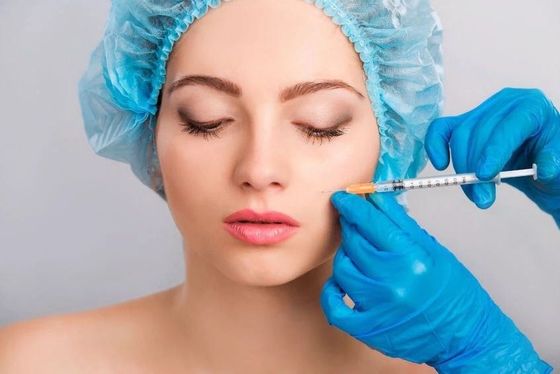 enchimentos ácidos hialurónicos do enrugamento do sódio de 24mg/Ml BDDE para o enrugamento do olho