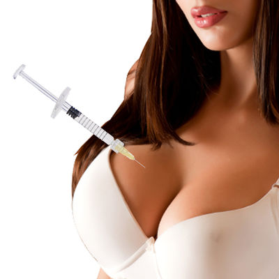 Preço Barato 50ml Filler para o Corpo Ácido Hialurónico Gel Injetável Garrafa Embalagem Aumento da mama Aumento da nádega