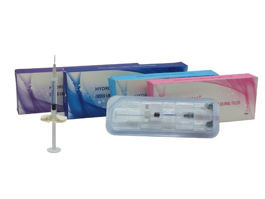 Enchimento cutâneo ácido hialurónico injetável 1ml 2ml do gel do aumento do bordo